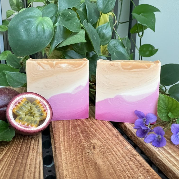 Passionfruit & Violet Artisan Soap